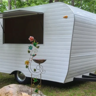 🌸 Vintage-Style Concession Trailers for Coffee, Flowers, Farmers' Markets, and Food Carts 🌸